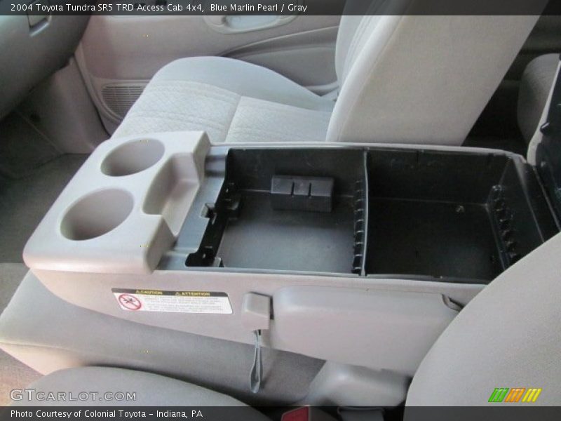 Blue Marlin Pearl / Gray 2004 Toyota Tundra SR5 TRD Access Cab 4x4