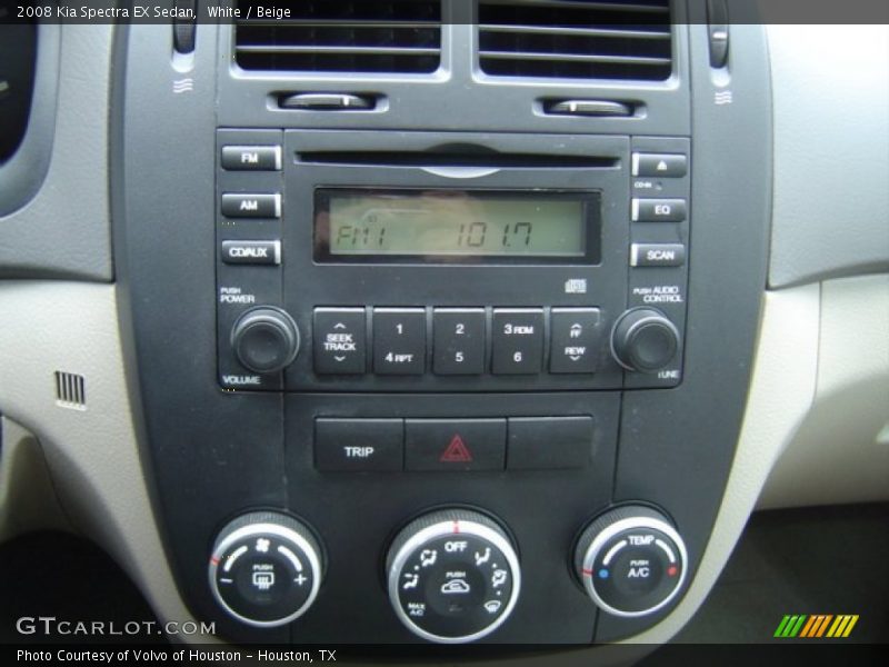 Audio System of 2008 Spectra EX Sedan
