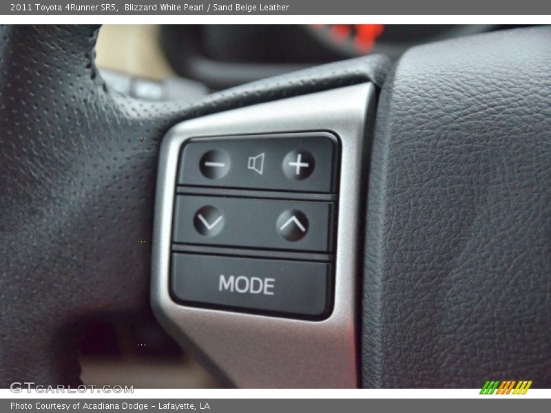 Blizzard White Pearl / Sand Beige Leather 2011 Toyota 4Runner SR5