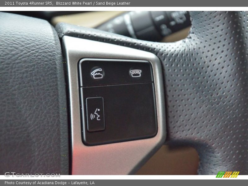 Blizzard White Pearl / Sand Beige Leather 2011 Toyota 4Runner SR5