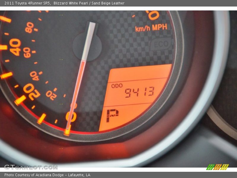 Blizzard White Pearl / Sand Beige Leather 2011 Toyota 4Runner SR5