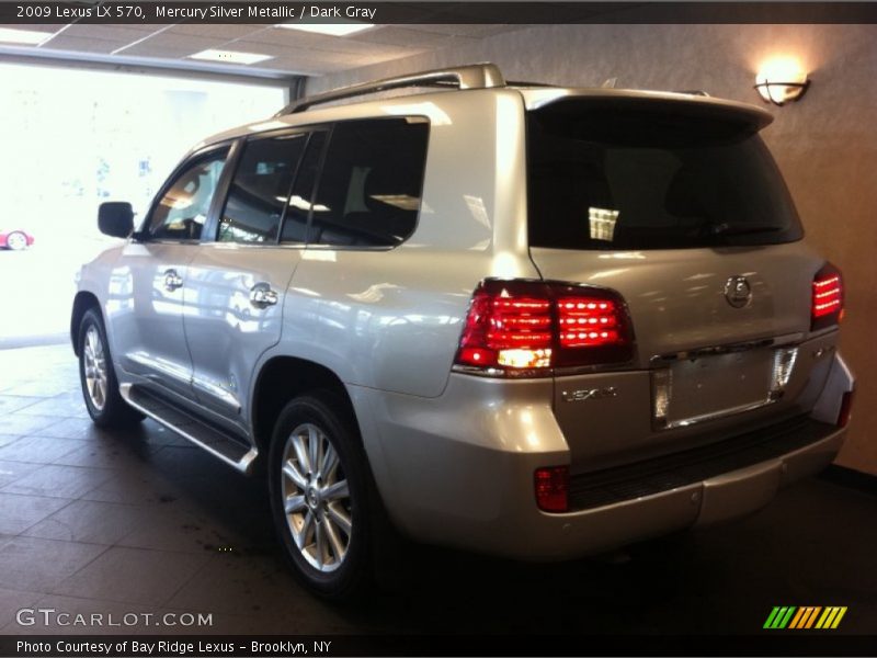 Mercury Silver Metallic / Dark Gray 2009 Lexus LX 570