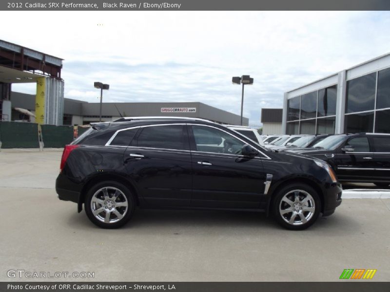 Black Raven / Ebony/Ebony 2012 Cadillac SRX Performance