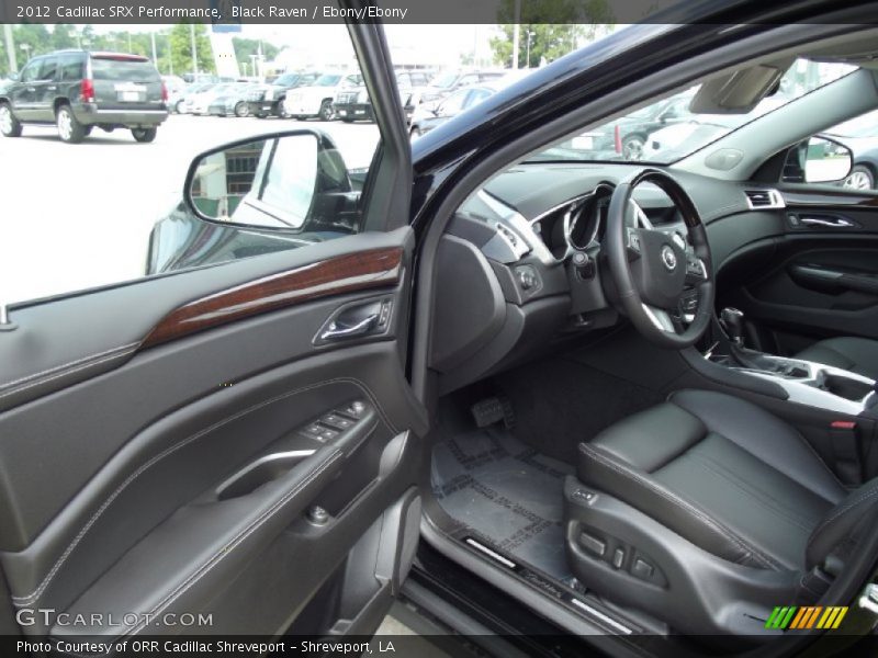 Black Raven / Ebony/Ebony 2012 Cadillac SRX Performance