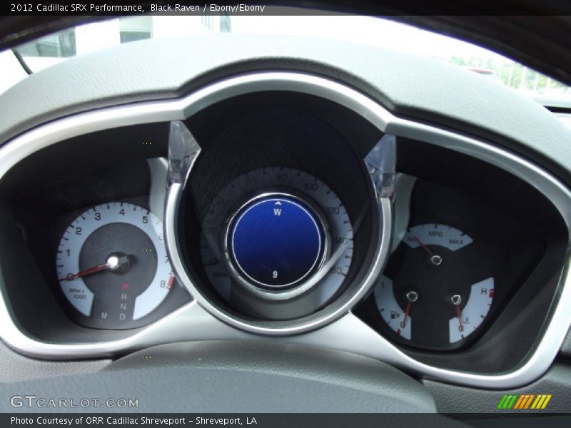 Black Raven / Ebony/Ebony 2012 Cadillac SRX Performance