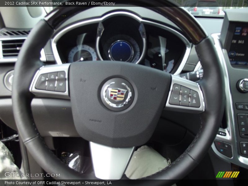 Black Raven / Ebony/Ebony 2012 Cadillac SRX Performance