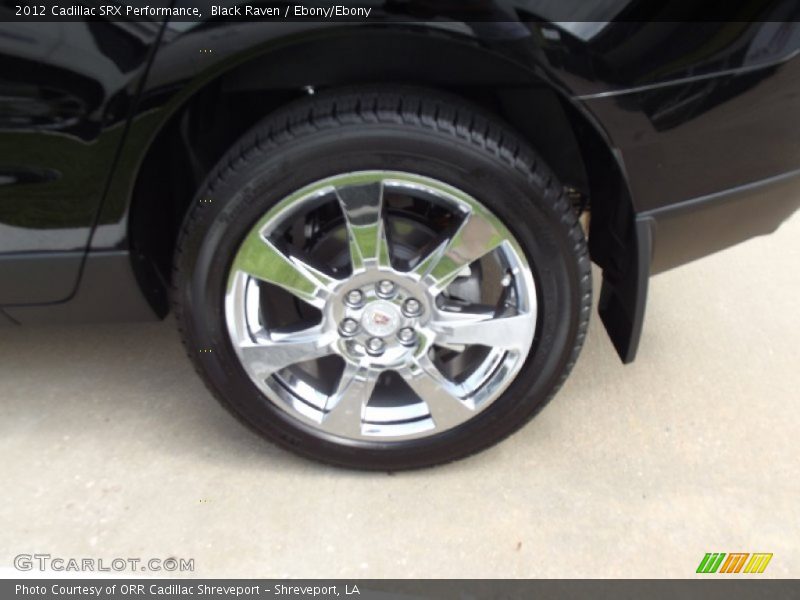 Black Raven / Ebony/Ebony 2012 Cadillac SRX Performance