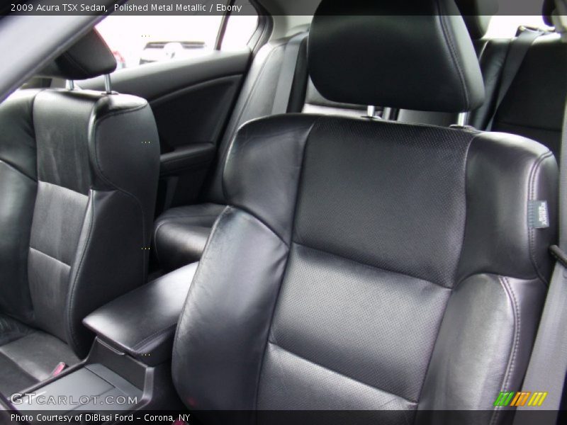 Polished Metal Metallic / Ebony 2009 Acura TSX Sedan