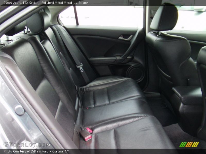 Polished Metal Metallic / Ebony 2009 Acura TSX Sedan