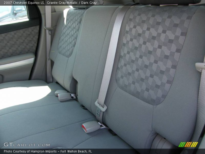 Granite Gray Metallic / Dark Gray 2007 Chevrolet Equinox LS
