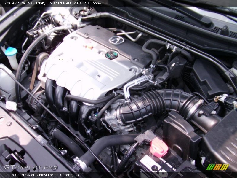 Polished Metal Metallic / Ebony 2009 Acura TSX Sedan