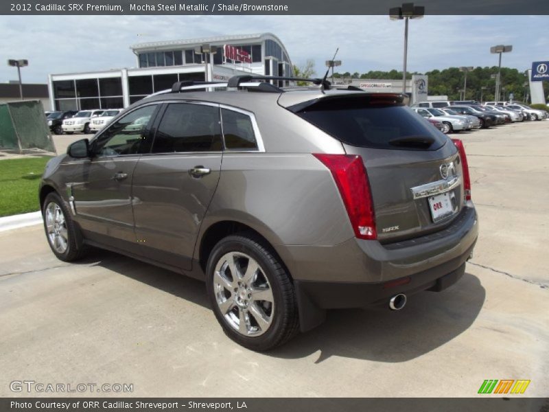 Mocha Steel Metallic / Shale/Brownstone 2012 Cadillac SRX Premium