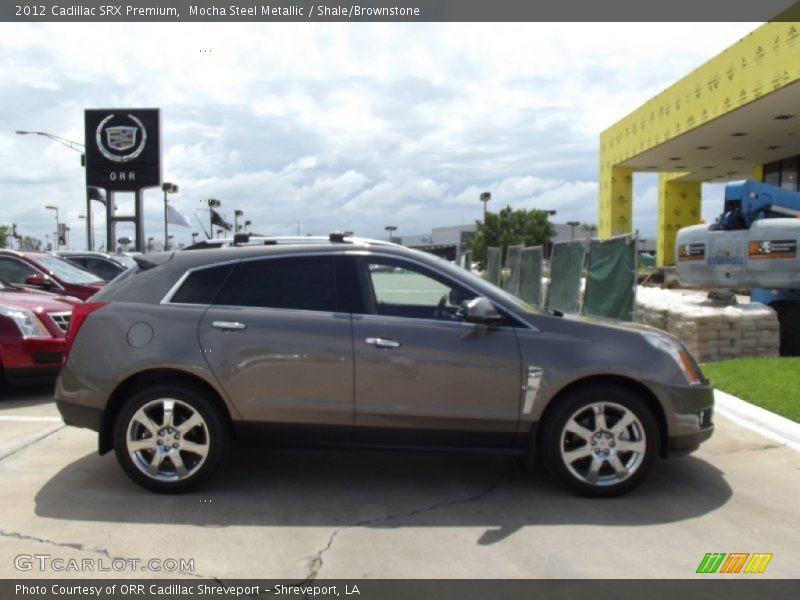 Mocha Steel Metallic / Shale/Brownstone 2012 Cadillac SRX Premium