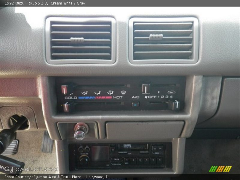 Controls of 1992 Pickup S 2.3