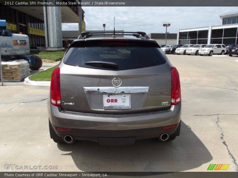 Mocha Steel Metallic / Shale/Brownstone 2012 Cadillac SRX Premium