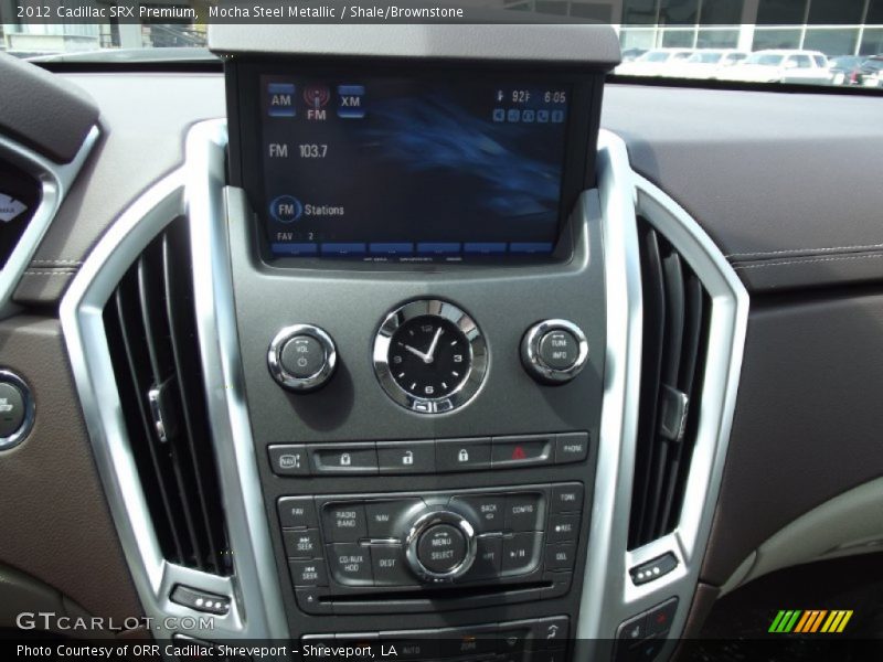 Mocha Steel Metallic / Shale/Brownstone 2012 Cadillac SRX Premium