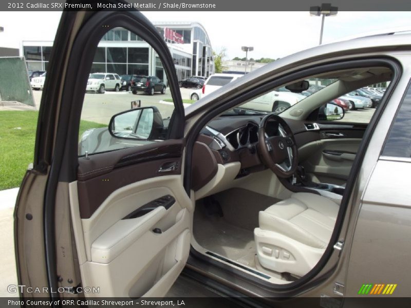 Mocha Steel Metallic / Shale/Brownstone 2012 Cadillac SRX Premium