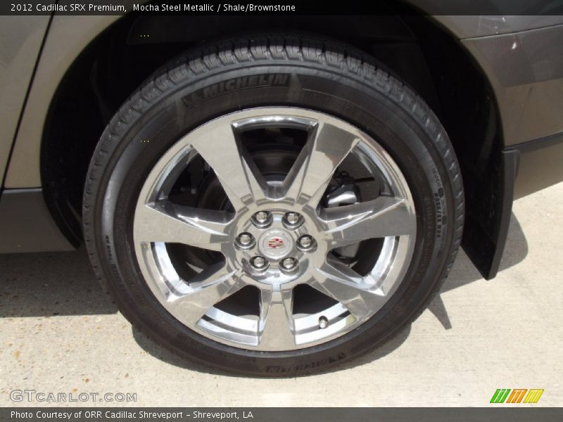 Mocha Steel Metallic / Shale/Brownstone 2012 Cadillac SRX Premium