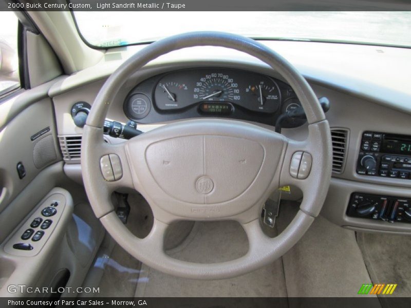 Light Sandrift Metallic / Taupe 2000 Buick Century Custom