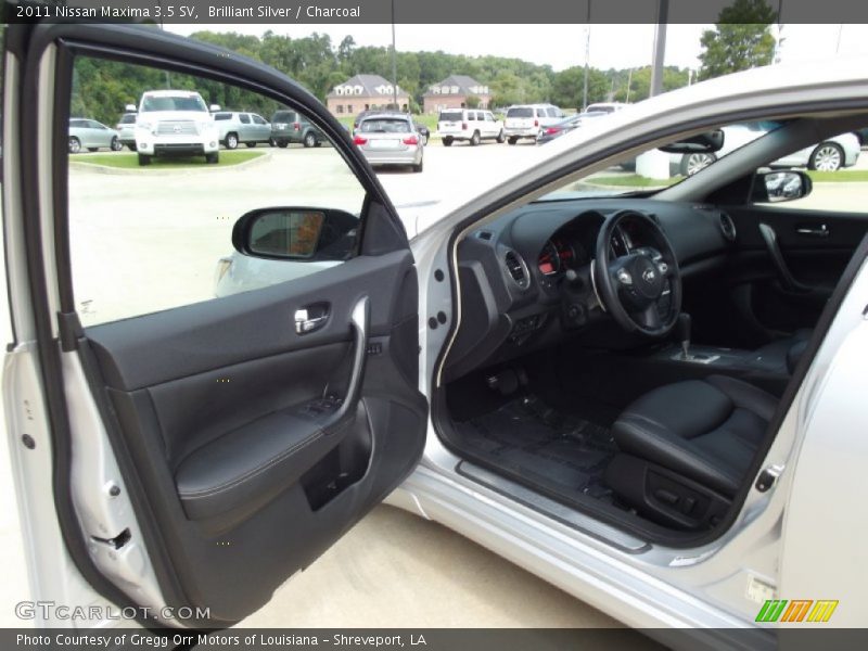 Brilliant Silver / Charcoal 2011 Nissan Maxima 3.5 SV