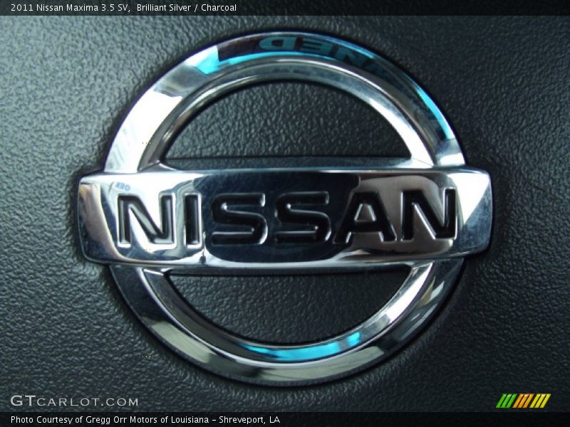 Brilliant Silver / Charcoal 2011 Nissan Maxima 3.5 SV