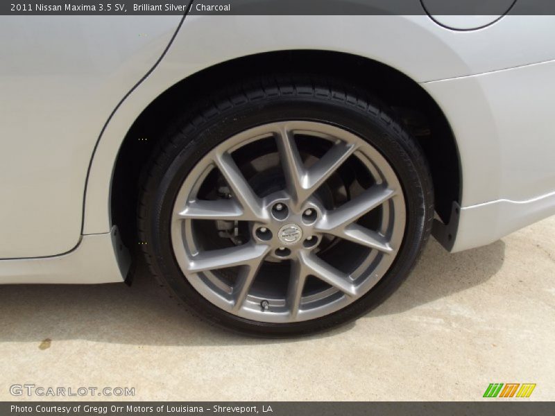 Brilliant Silver / Charcoal 2011 Nissan Maxima 3.5 SV