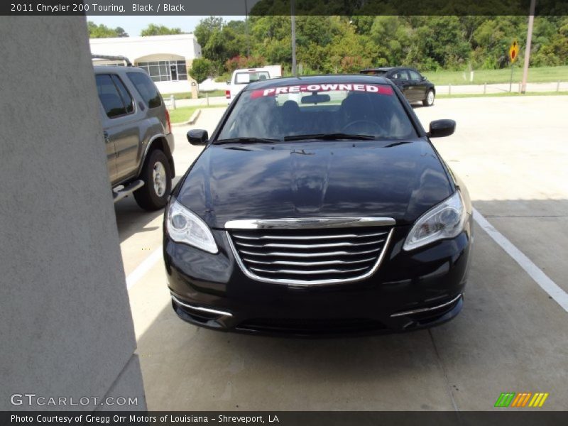 Black / Black 2011 Chrysler 200 Touring