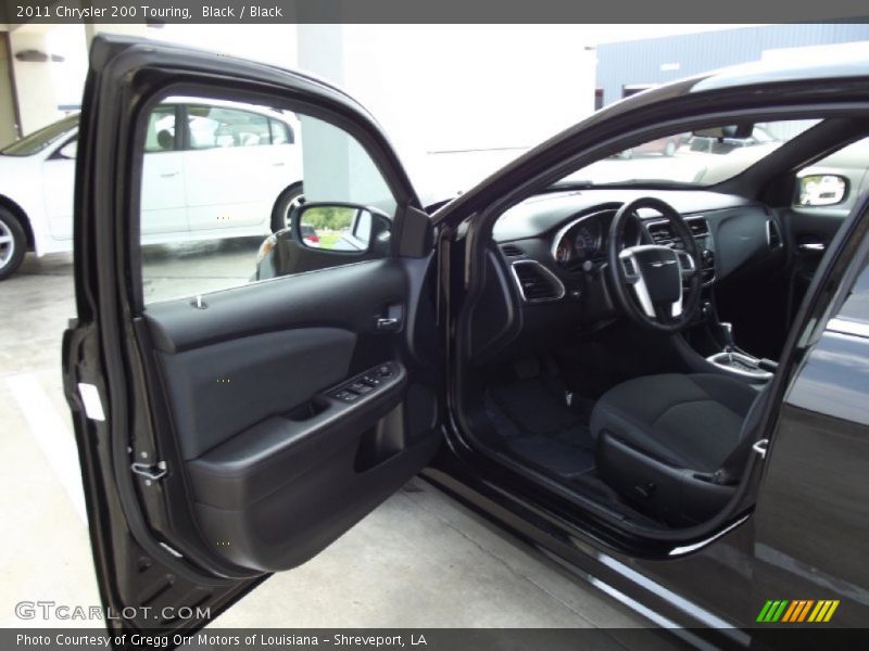 Black / Black 2011 Chrysler 200 Touring