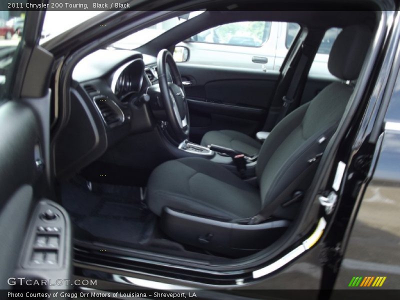 Black / Black 2011 Chrysler 200 Touring