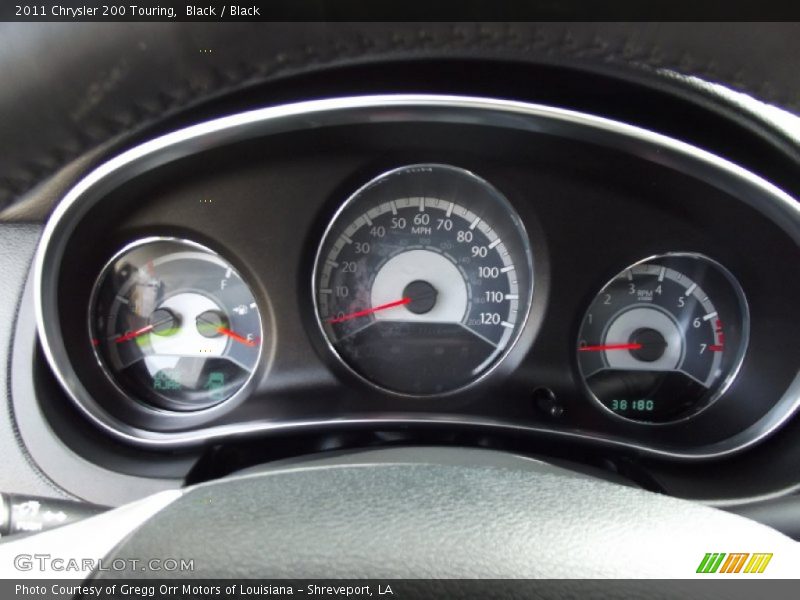 Black / Black 2011 Chrysler 200 Touring