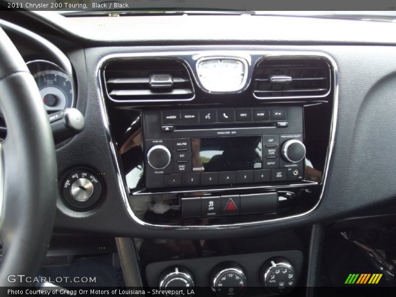 Black / Black 2011 Chrysler 200 Touring