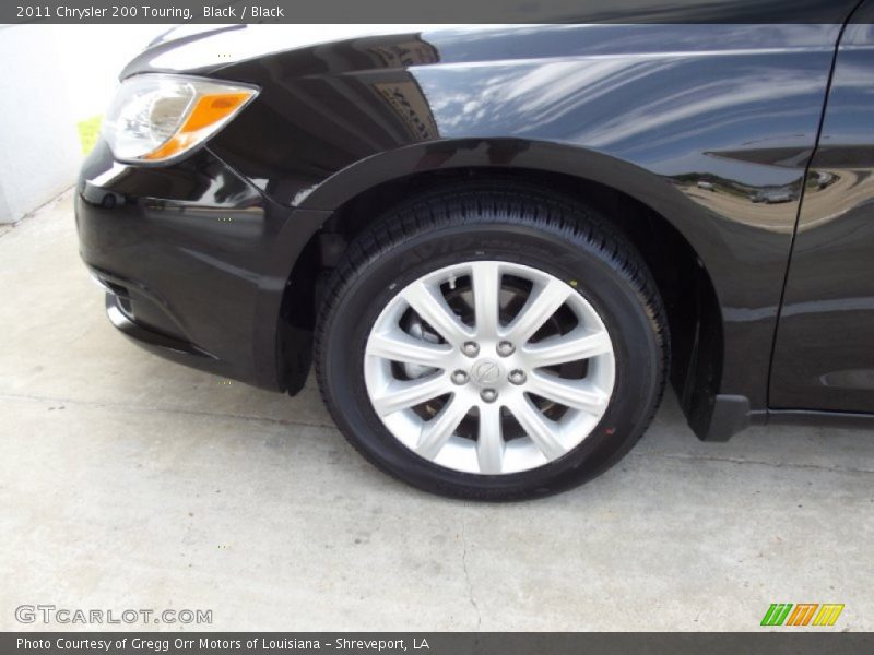 Black / Black 2011 Chrysler 200 Touring