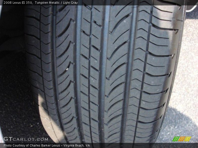 Tungsten Metallic / Light Gray 2008 Lexus ES 350