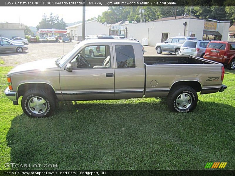 Light Autumnwood Metallic / Neutral Shale 1997 Chevrolet C/K K1500 Silverado Extended Cab 4x4