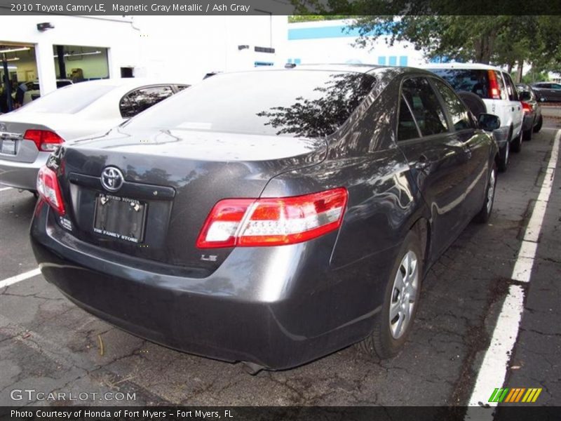Magnetic Gray Metallic / Ash Gray 2010 Toyota Camry LE