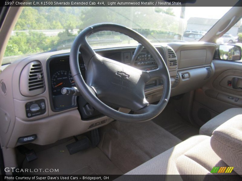 Dashboard of 1997 C/K K1500 Silverado Extended Cab 4x4