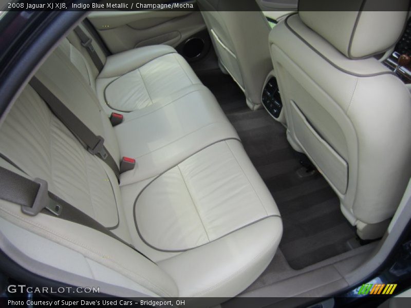 Rear Seat of 2008 XJ XJ8