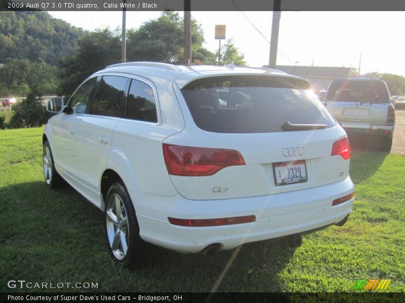 Calla White / Black 2009 Audi Q7 3.0 TDI quattro