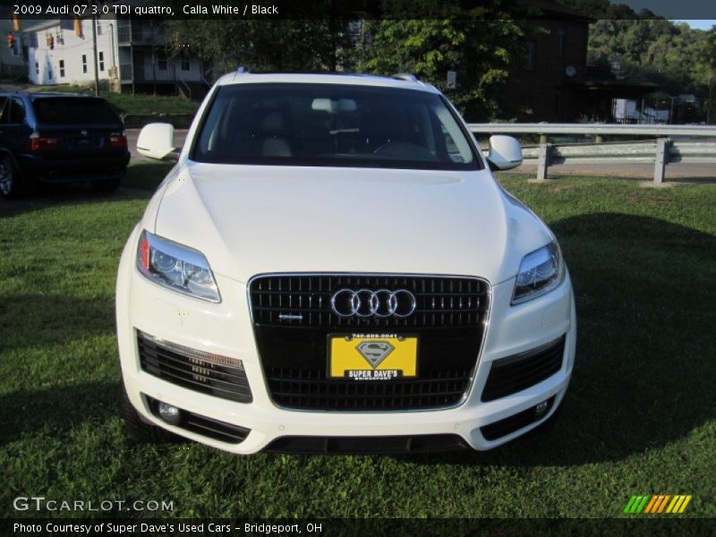 Calla White / Black 2009 Audi Q7 3.0 TDI quattro