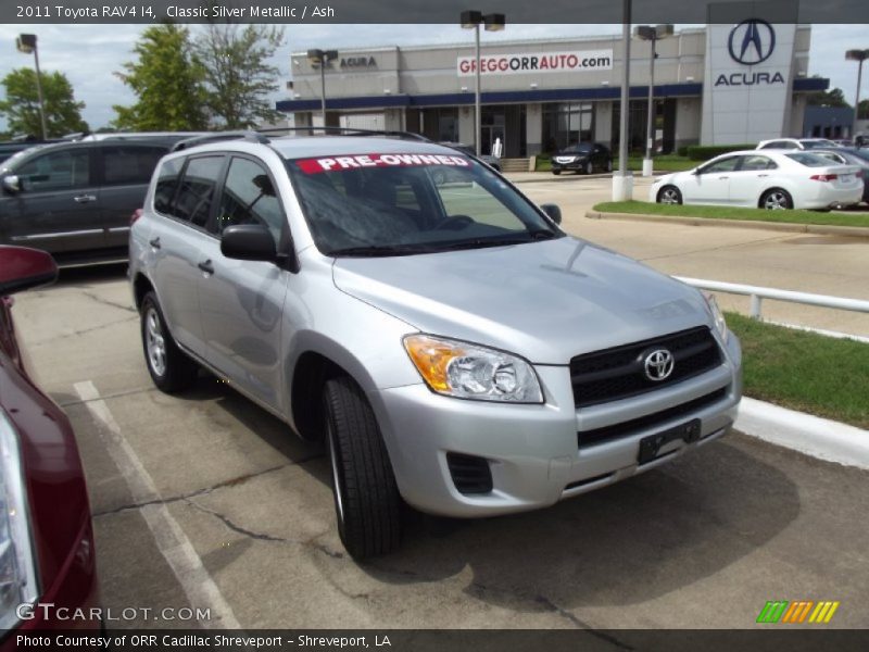 Classic Silver Metallic / Ash 2011 Toyota RAV4 I4