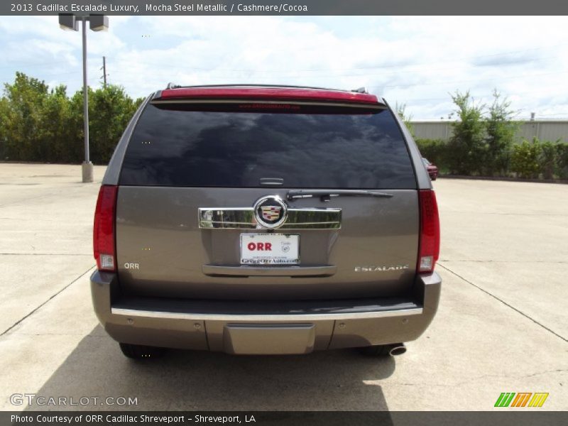Mocha Steel Metallic / Cashmere/Cocoa 2013 Cadillac Escalade Luxury