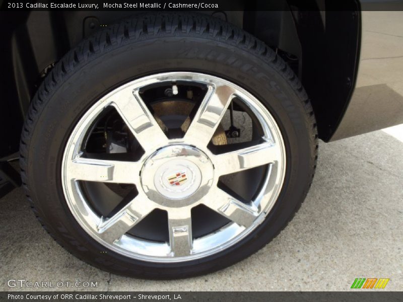 Mocha Steel Metallic / Cashmere/Cocoa 2013 Cadillac Escalade Luxury