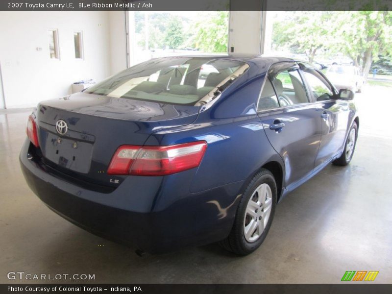 Blue Ribbon Metallic / Ash 2007 Toyota Camry LE