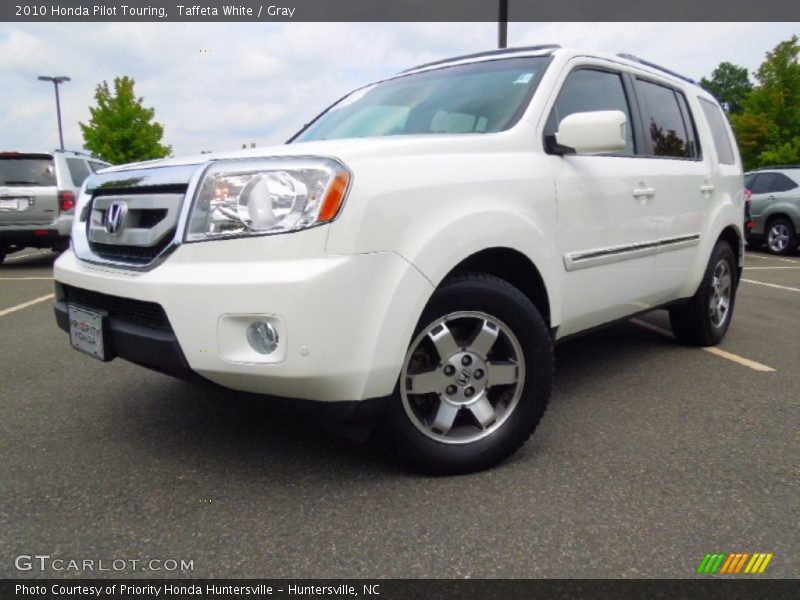 Taffeta White / Gray 2010 Honda Pilot Touring