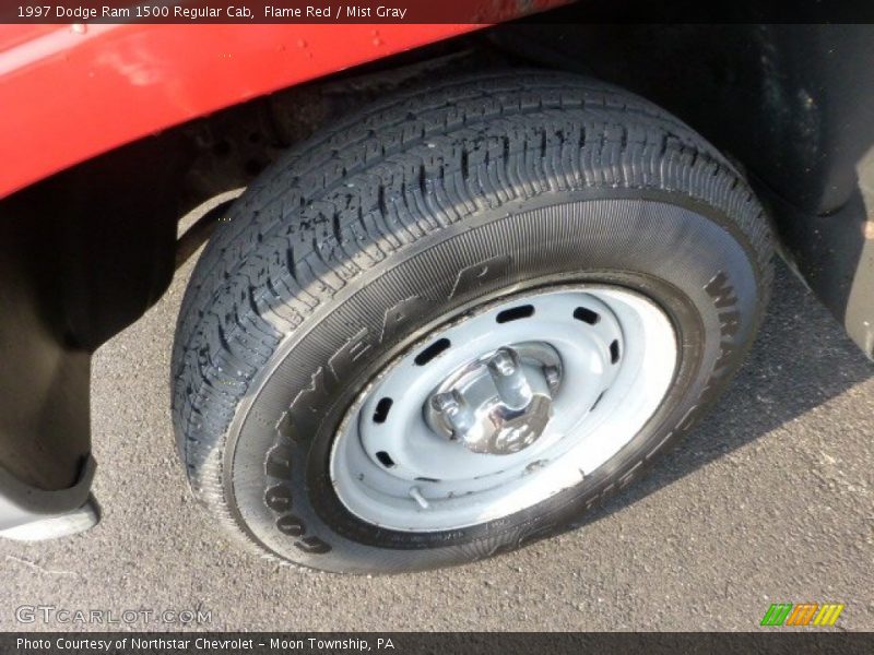 Flame Red / Mist Gray 1997 Dodge Ram 1500 Regular Cab