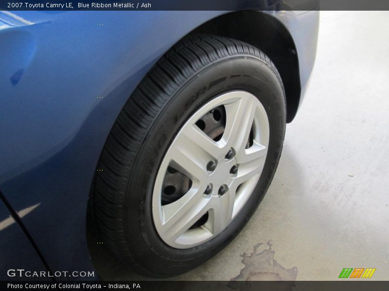 Blue Ribbon Metallic / Ash 2007 Toyota Camry LE