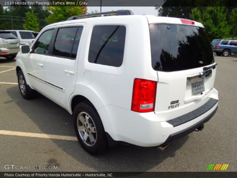 Taffeta White / Gray 2010 Honda Pilot Touring