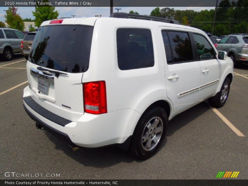 Taffeta White / Gray 2010 Honda Pilot Touring