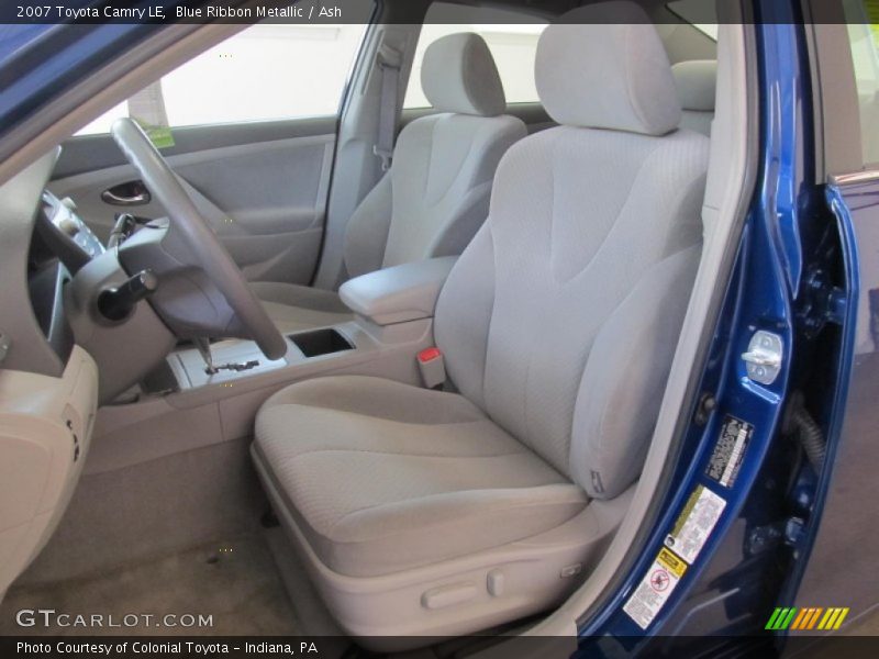 Blue Ribbon Metallic / Ash 2007 Toyota Camry LE