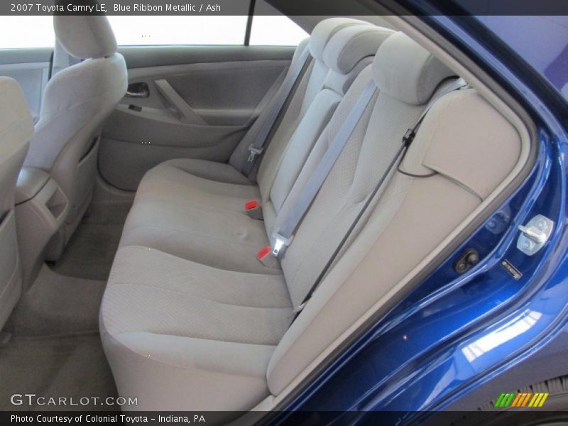 Blue Ribbon Metallic / Ash 2007 Toyota Camry LE